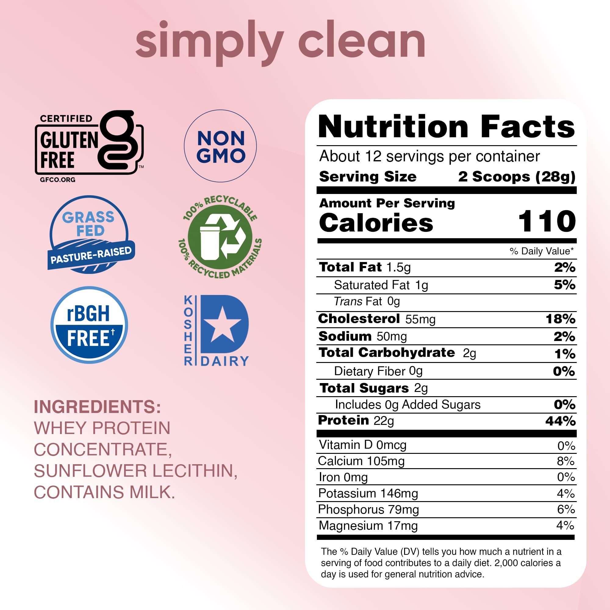 Scoop with Simply tera's powder and a glass of shake for a protein boost.