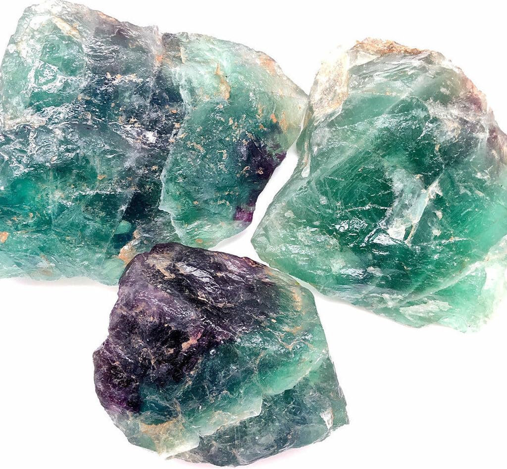 Simurg natural fluorite from Mexico highlighting authentic colors.