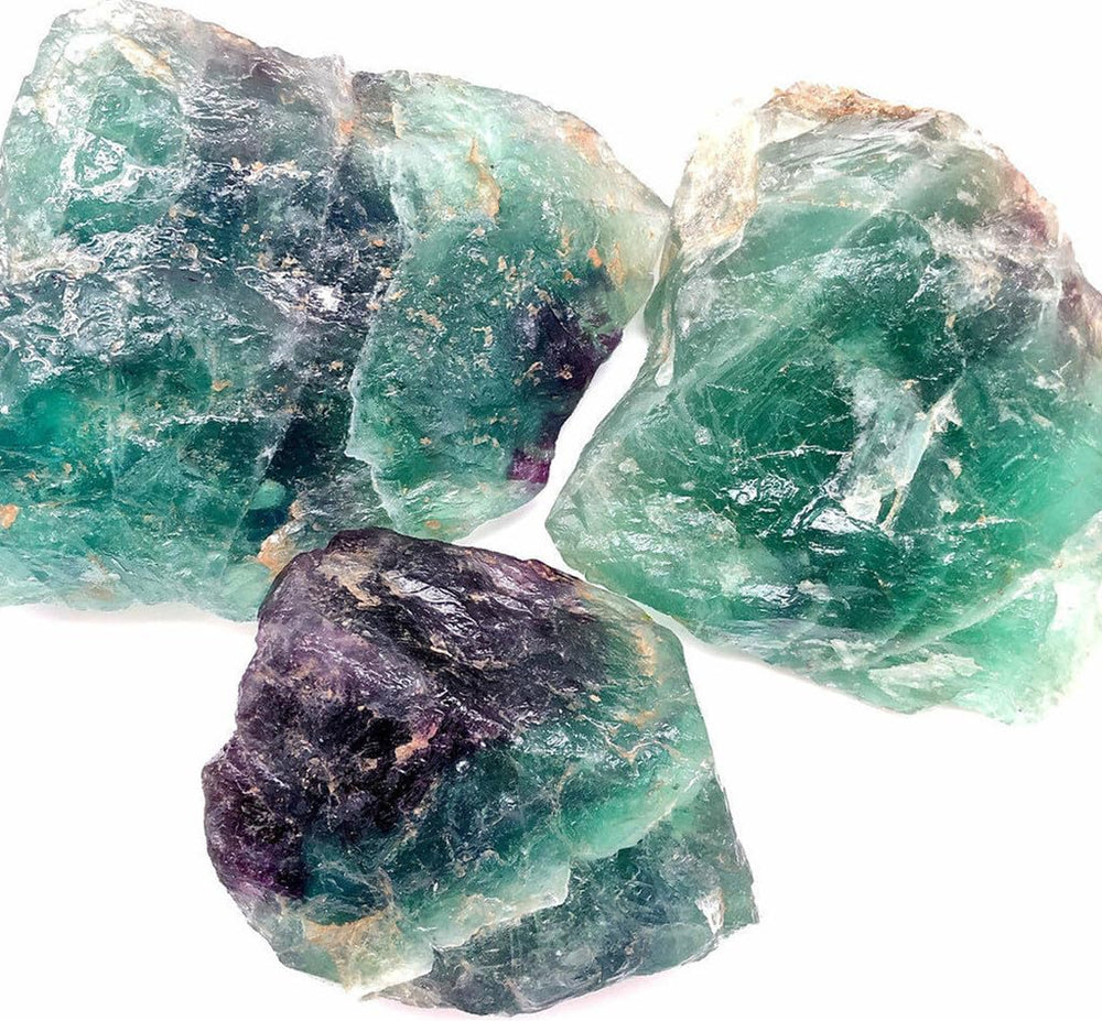 Simurg natural fluorite from Mexico highlighting authentic colors.