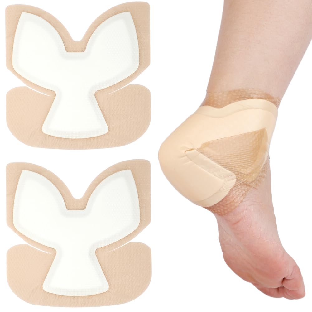 SinaiSea heel-bordered silicone foam dressing with border for secure adhesion and gentle removal.