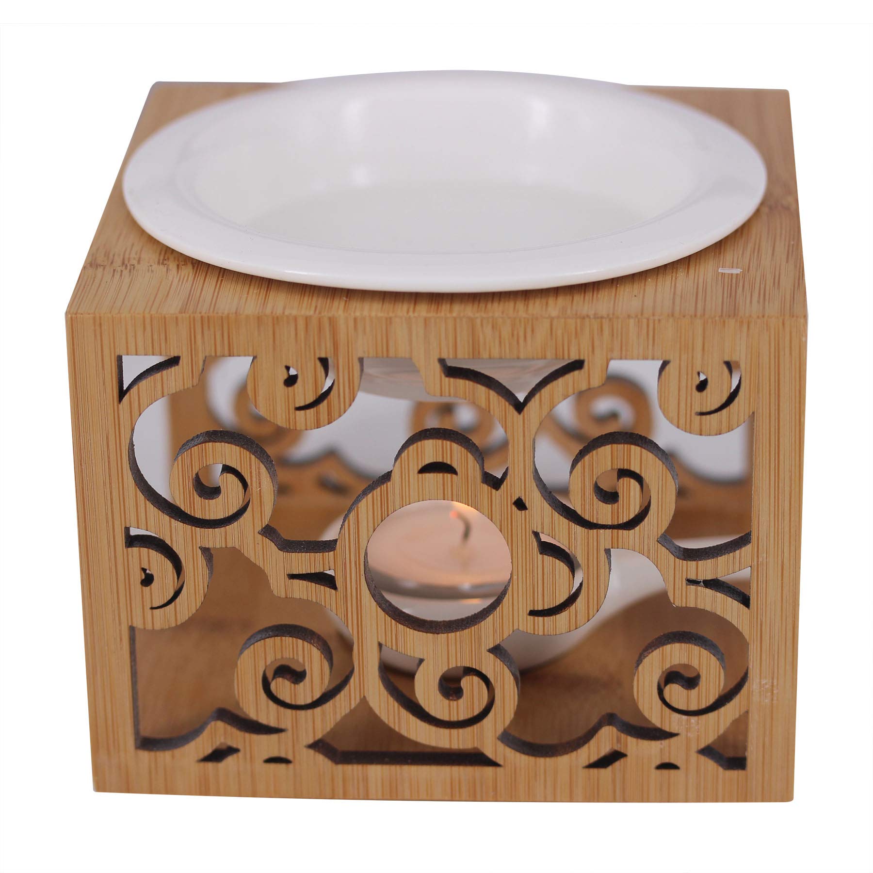Singeek large 100ml ceramic bowl extends diffusion time