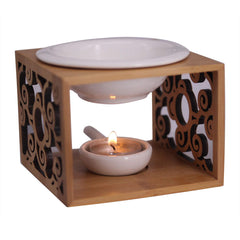 Singeek separate wooden base enables easy refills and cleaning