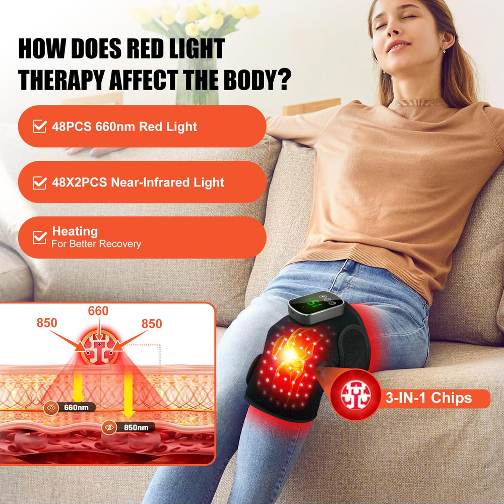 Sinnyelor control panel displaying five customizable therapy modes.