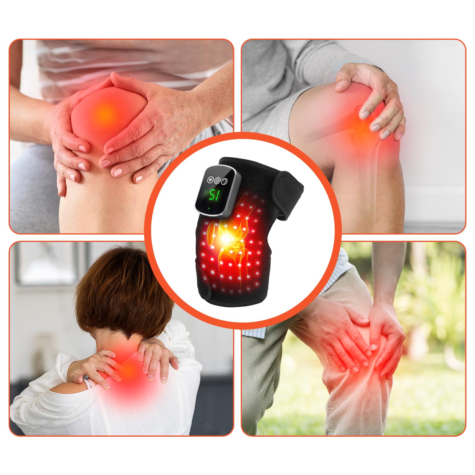 Sinnyelor knee-shoulder compatibility strap for versatile use.