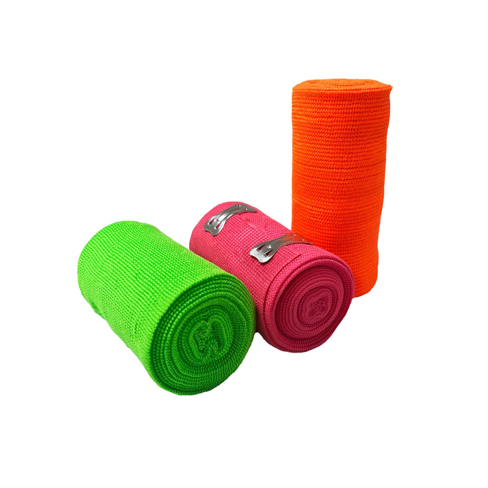 SION BIOTEXT elastic bandage wrap positioned on the knee offering versatile support during movement.