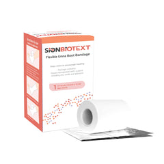 Sion Biotext zinc oxide paste distribution ensures even adhesion across the wrap