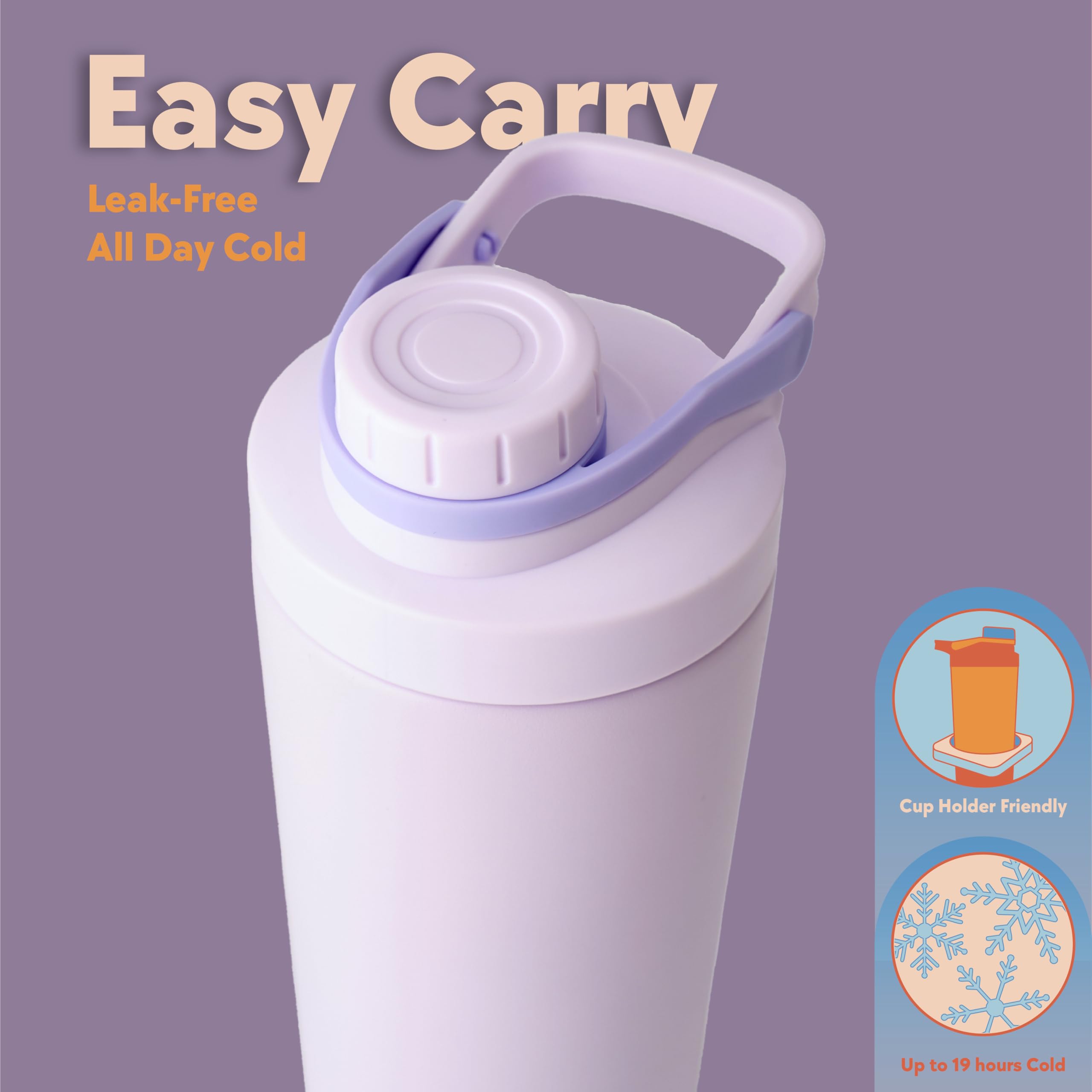 SIPLUSH wide mouth design for easy cleaning and scooping