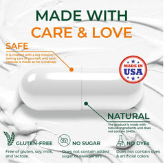 SIRUNES bovine collagen ingredients panel showing grass-fed, non-GMO