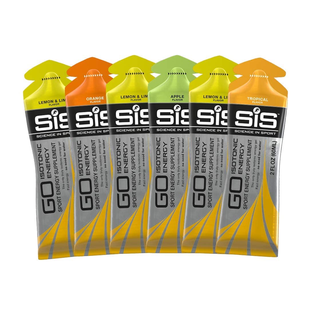 SiS GO isotonic energy variety pack front view for on-the-go fueling.