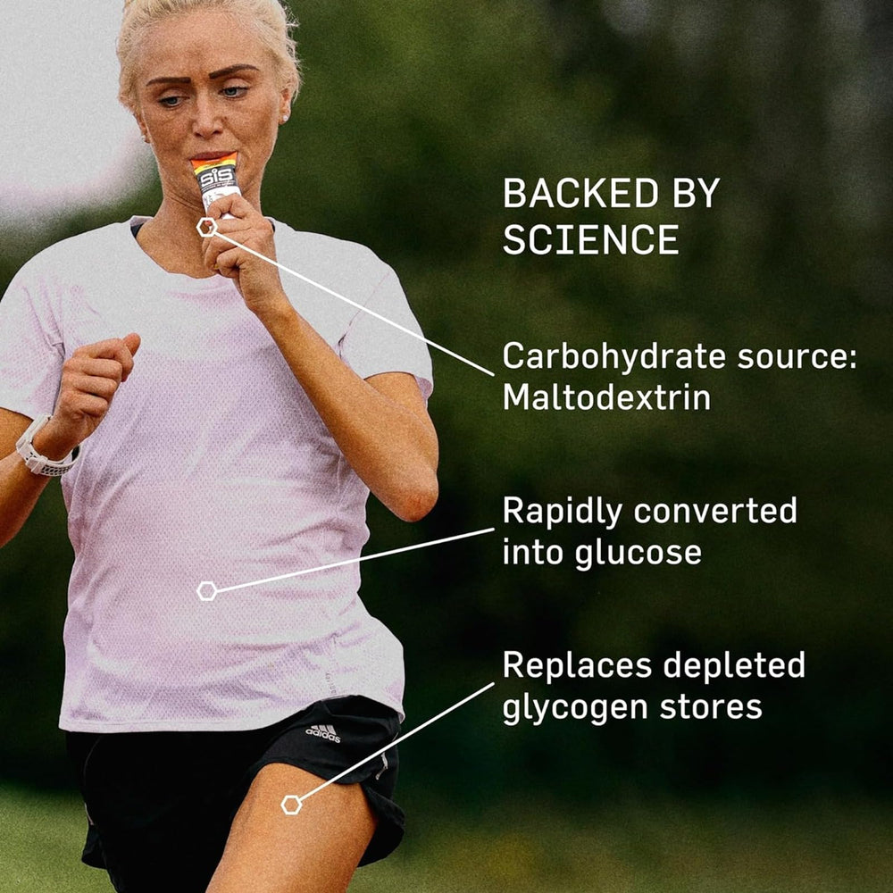 Vegan-friendly SiS energy gel dairy-free 60ml for athletes