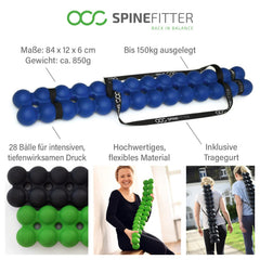 SISSEL Spinefitter Blue supports core stability during routine sessions.