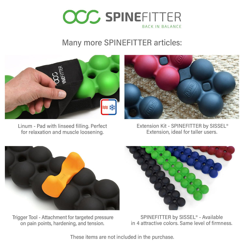 SISSEL Spinefitter Blue durable foam withstands regular professional use.