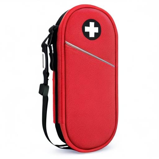 SITHON epipen and inhaler organization fits two epipens securely