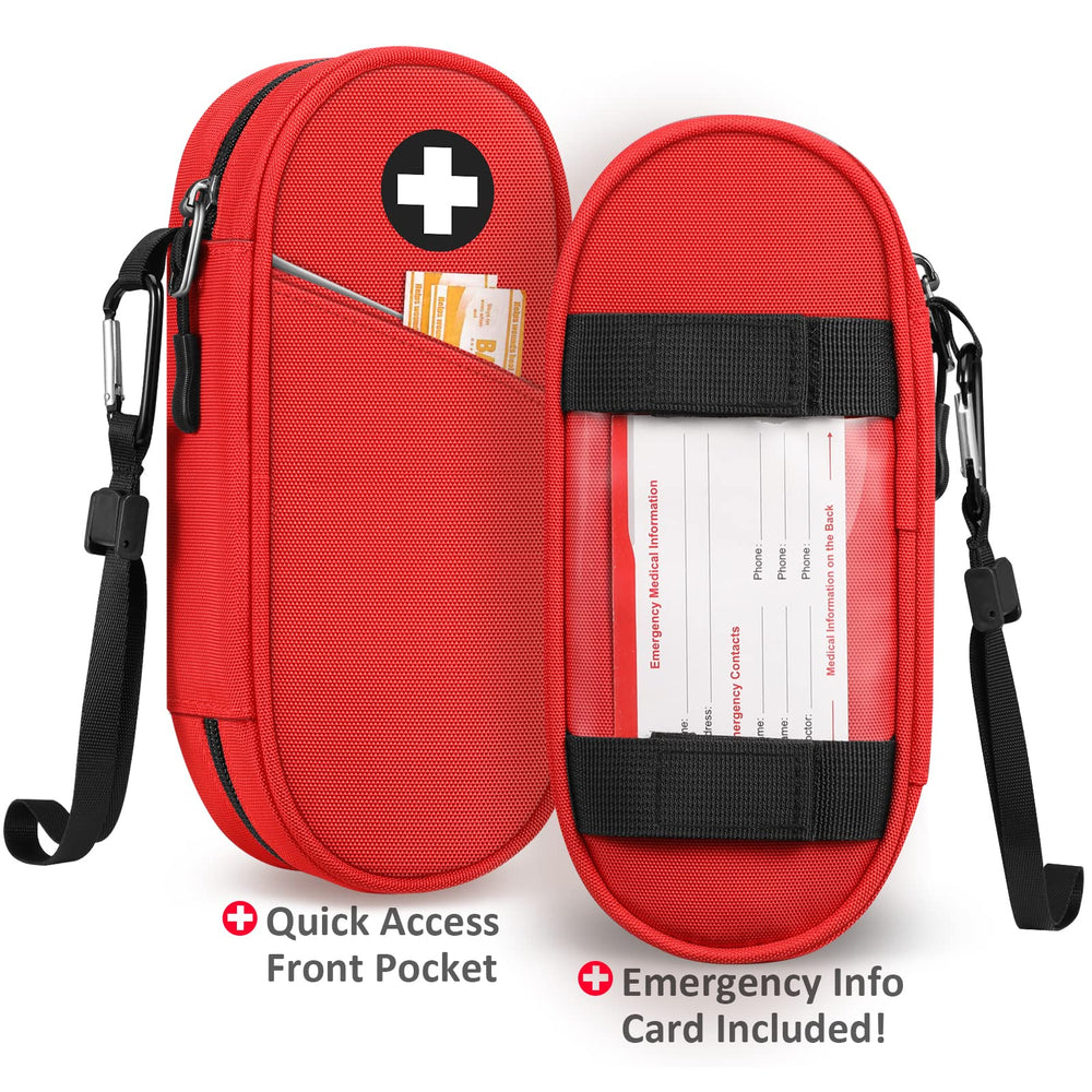 SITHON water-resistant polyester shell protects contents outdoors