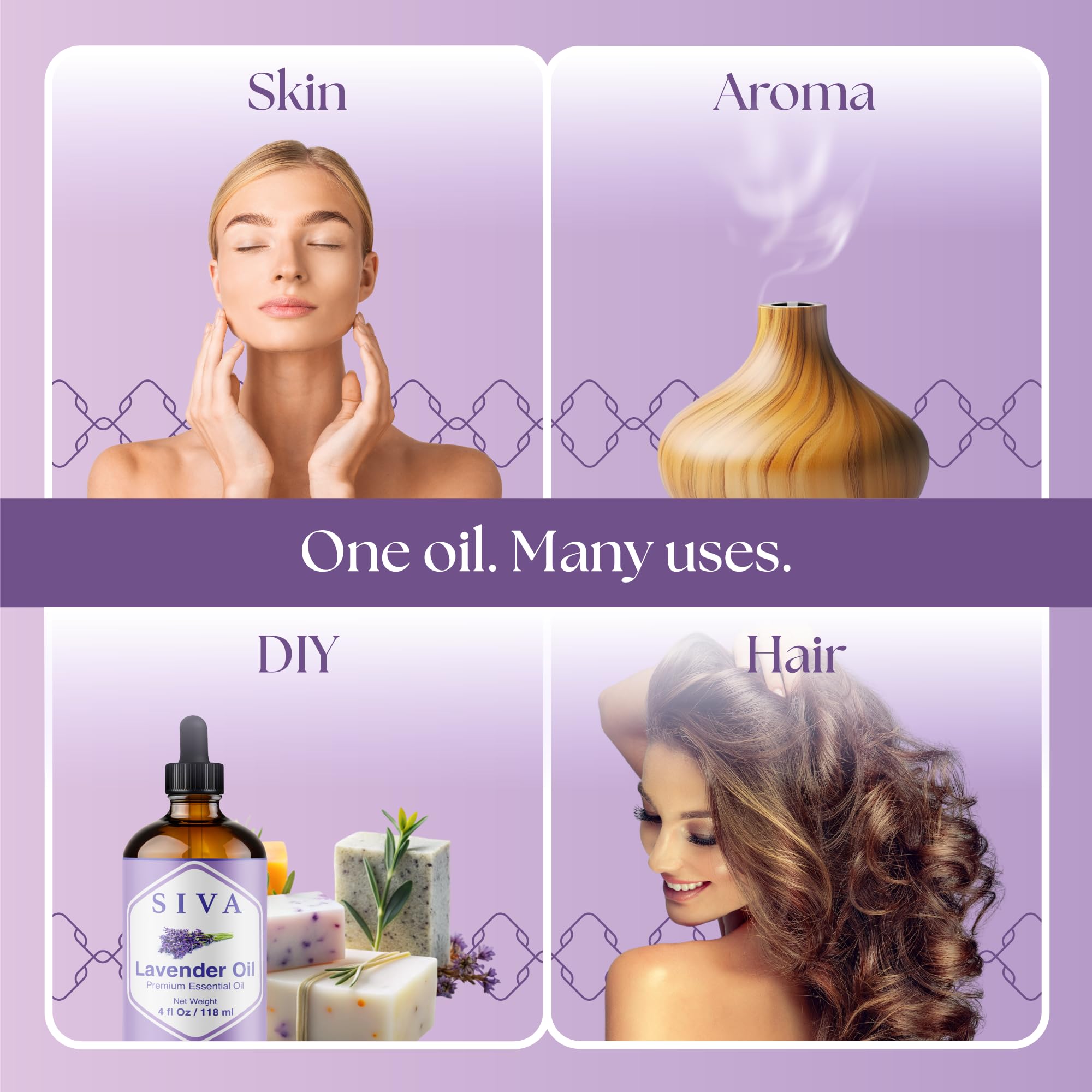 Relaxing diffuser aroma filling a room.