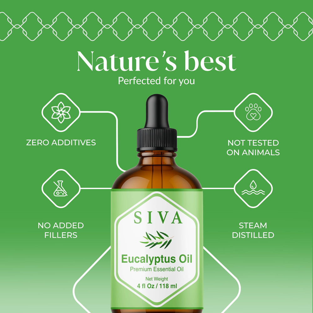 SIVA ORGANICS diffuser aroma blend enhances room fragrance