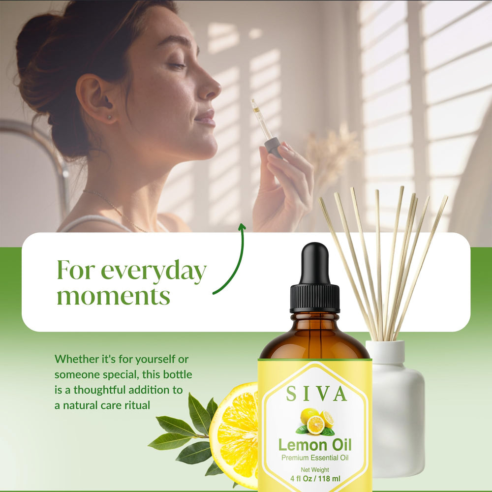 SIVA ORGANICS Lemon oil used in soap making projects