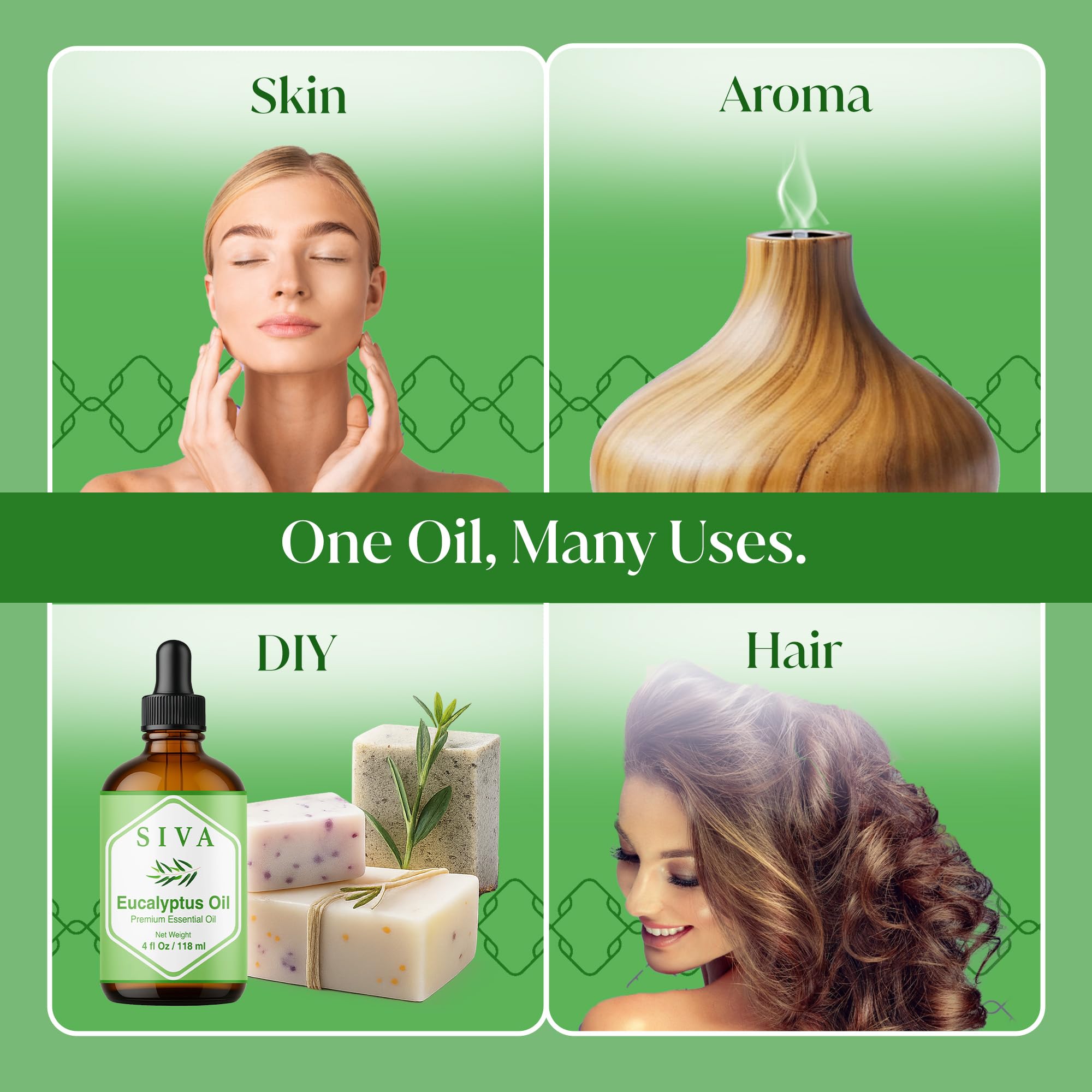 SIVA ORGANICS eucalyptus oil for soap and candle crafting