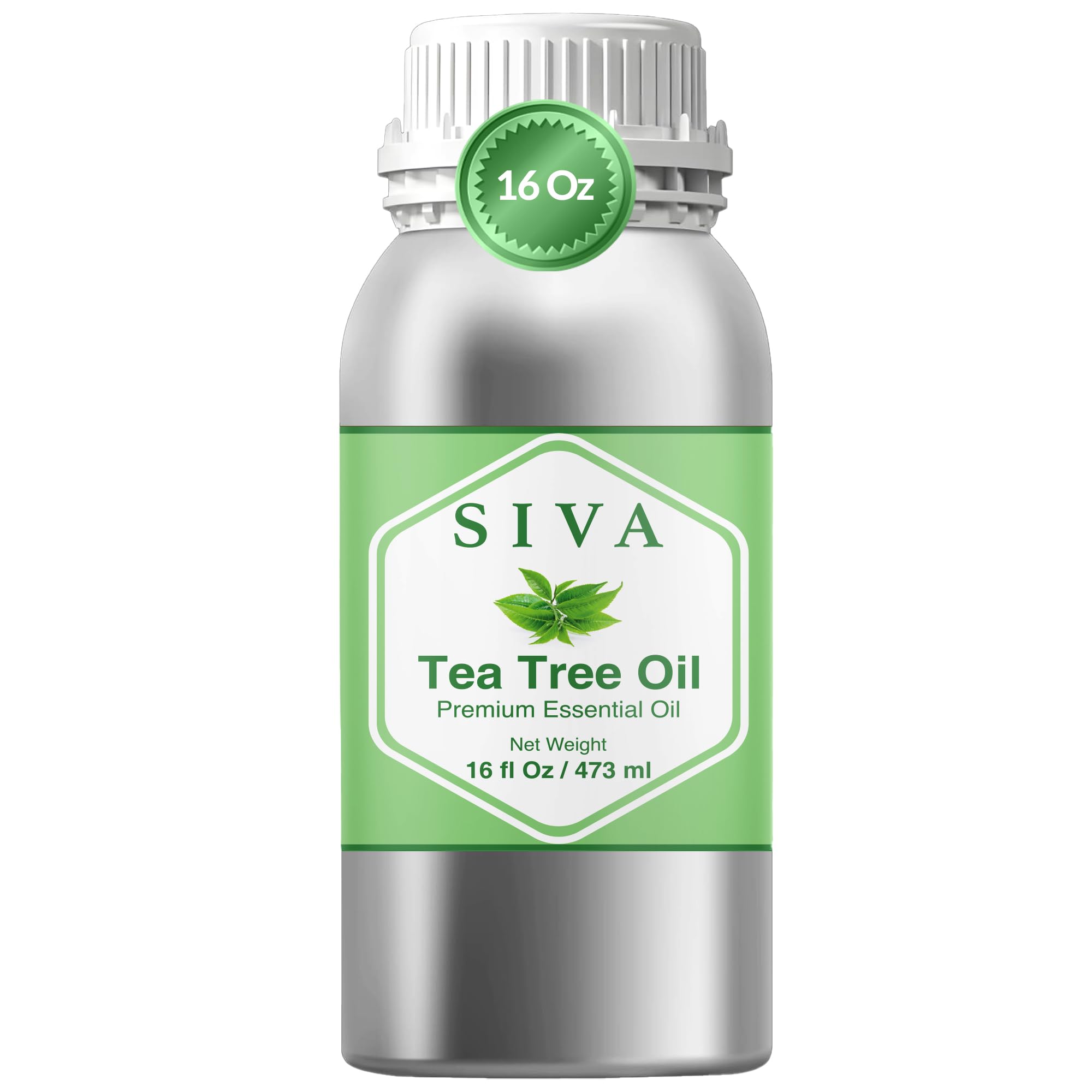 Siva Tea Tree Oil bottle for diffusion with earthy aroma