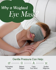 Sivio mask with 100% light-blocking coverage for deep darkness