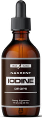 Brand Six Nascent Iodine bottle shows premium liquid drops for daily wellness.