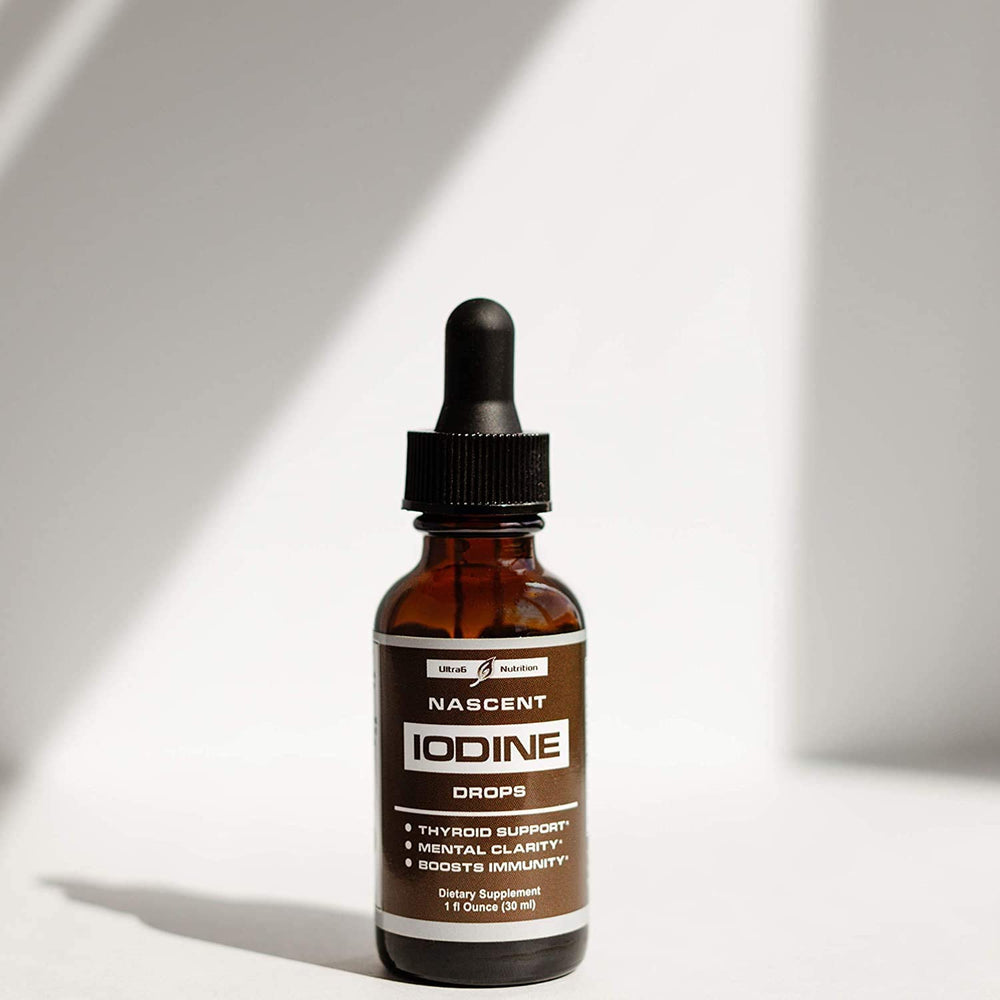 Brand Six Nascent Iodine dispensing action for convenient dosing.