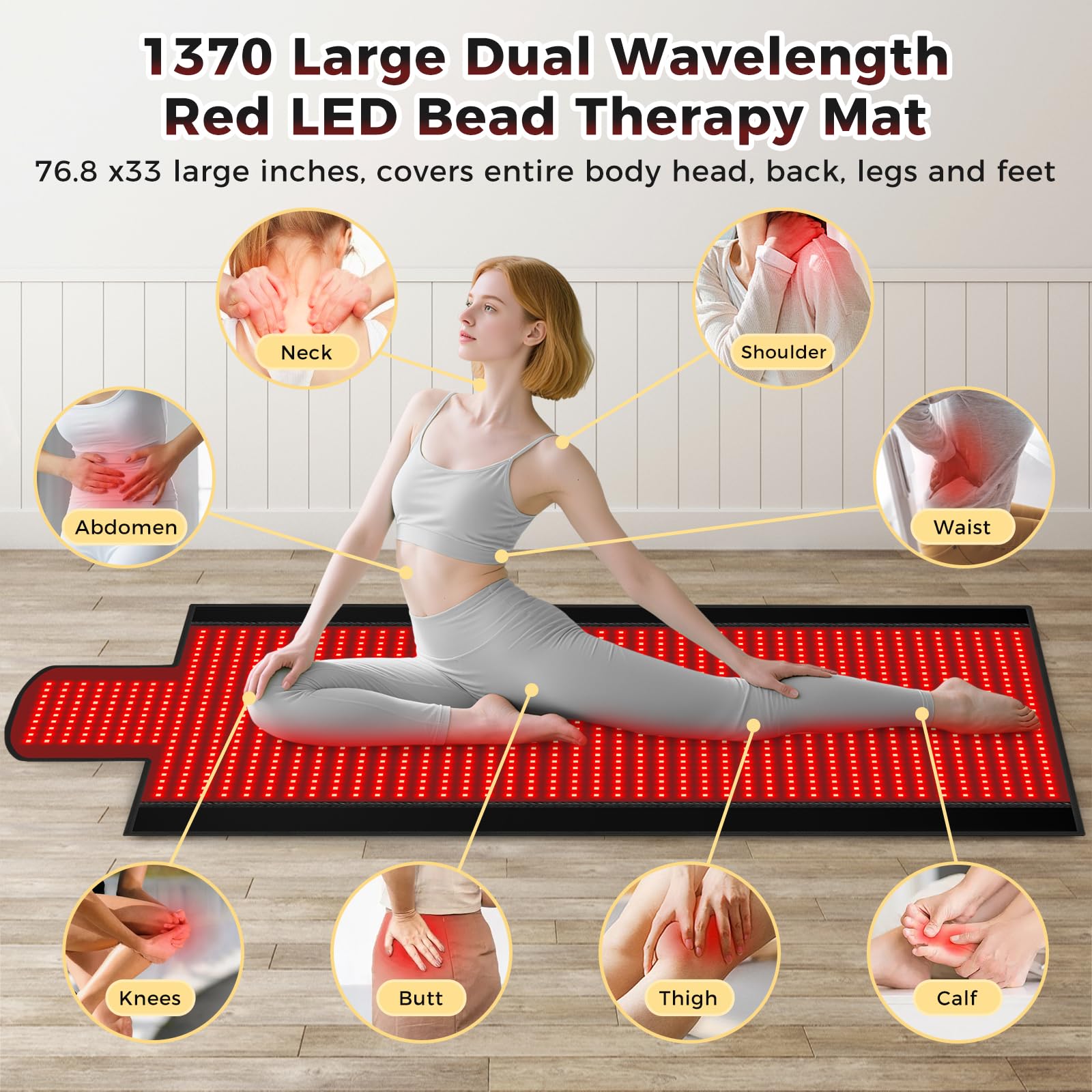 Siyiteng extended therapy zones cover neck and head for immersive sessions.