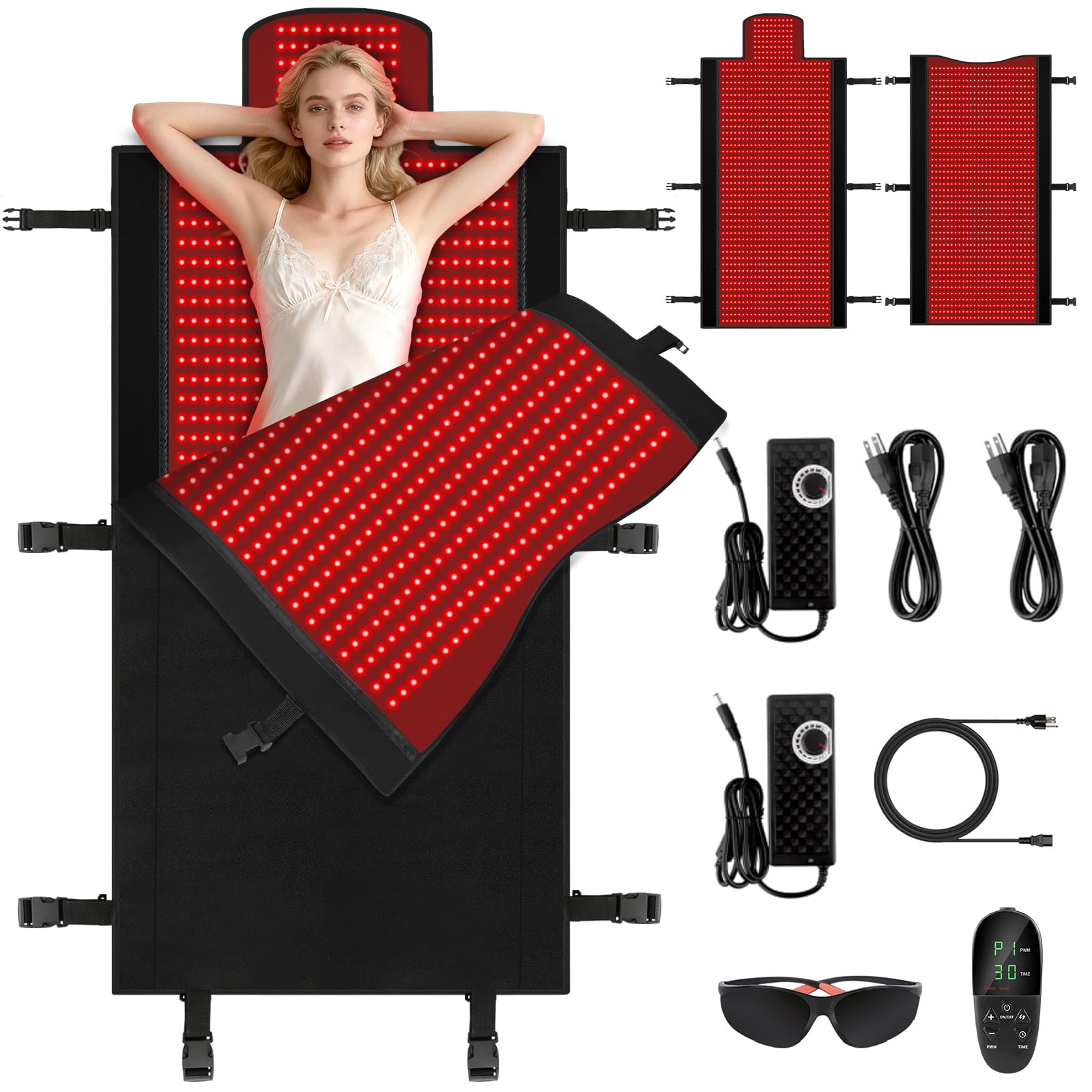 Siyiteng full body therapy mat cover on premium leather for easy cleaning and comfort.