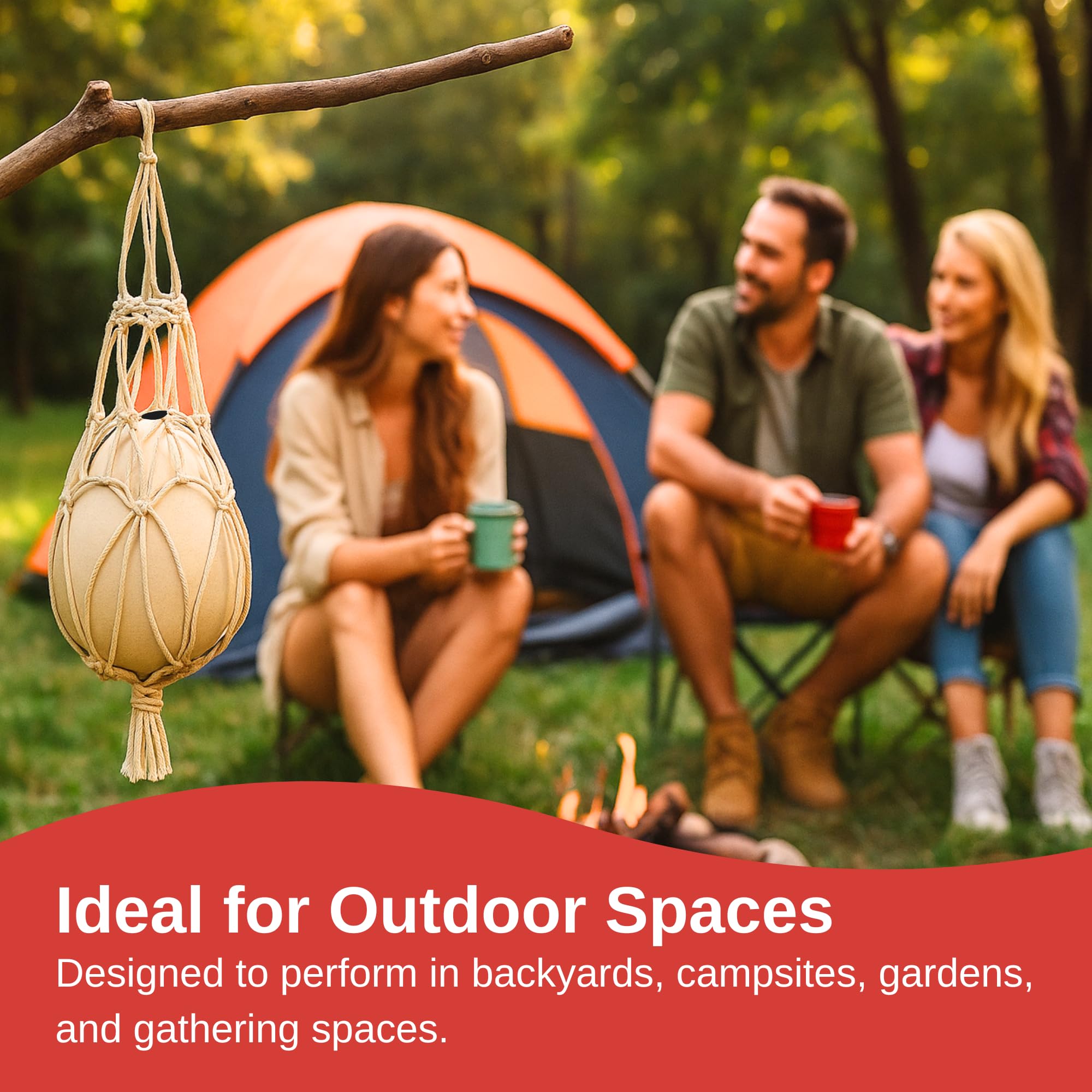 Skeeter Screen outdoor diffusion covers up to 300 sq ft with steady fragrance.