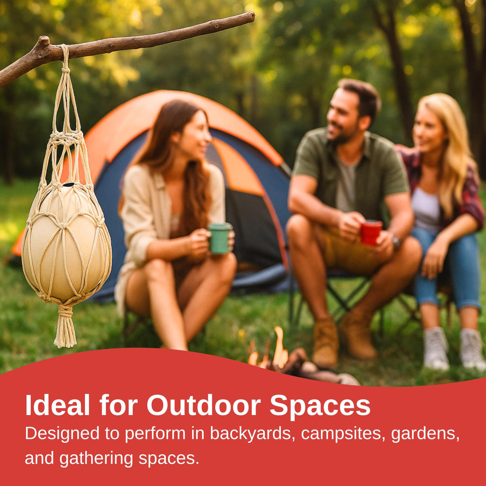 Skeeter Screen outdoor diffusion covers up to 300 sq ft with steady fragrance.