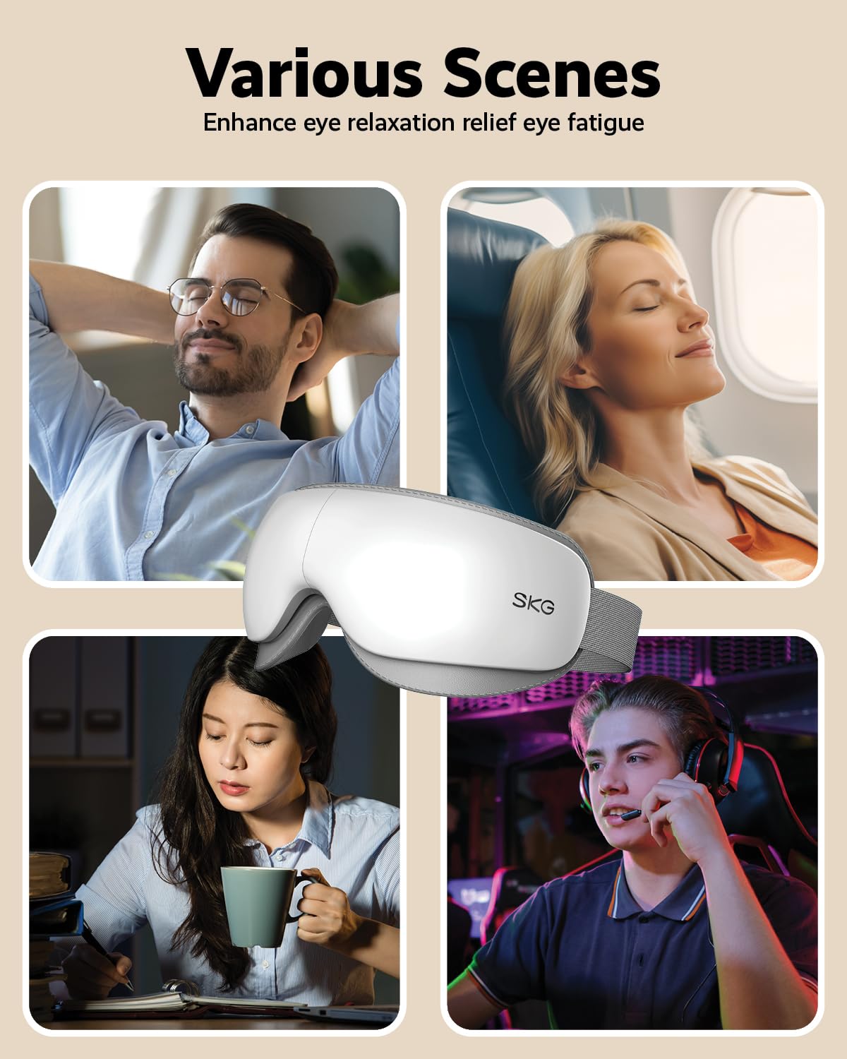 Gift ready SKG ES500 Eye Massager for loved ones