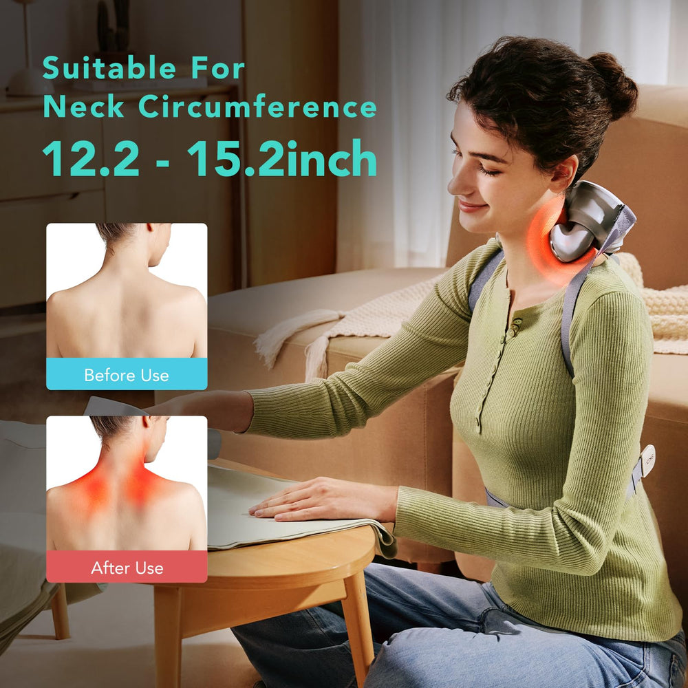 Compact, portable massage device ideal for home, office, or travel.