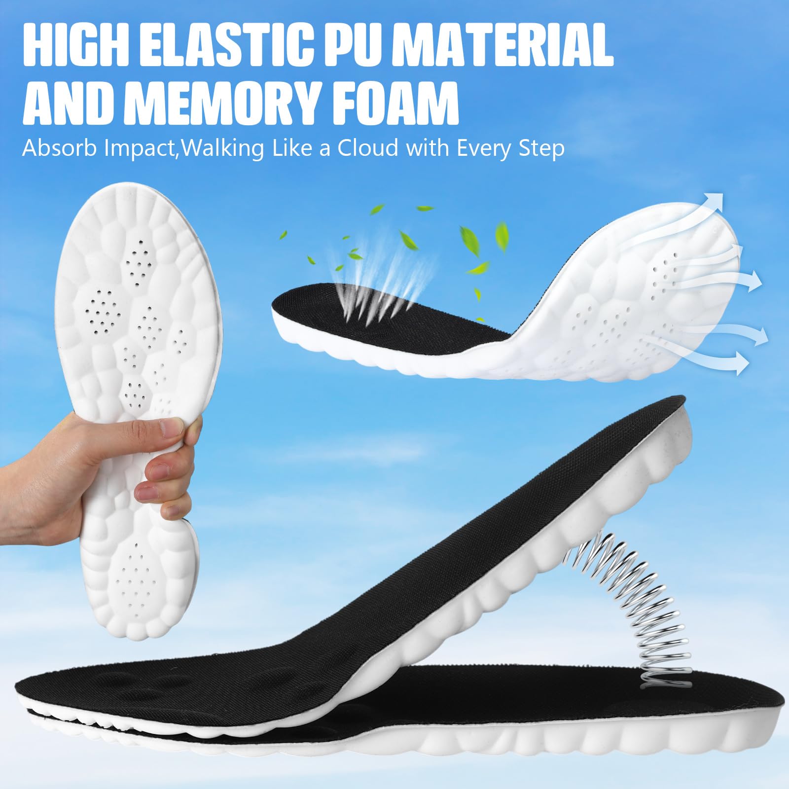 Skicuff arch-support cloud insoles provide targeted support for the arch and comfort