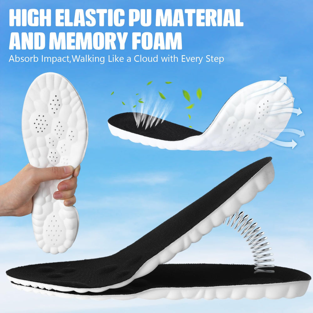 Skicuff arch-support cloud insoles provide targeted support for the arch and comfort