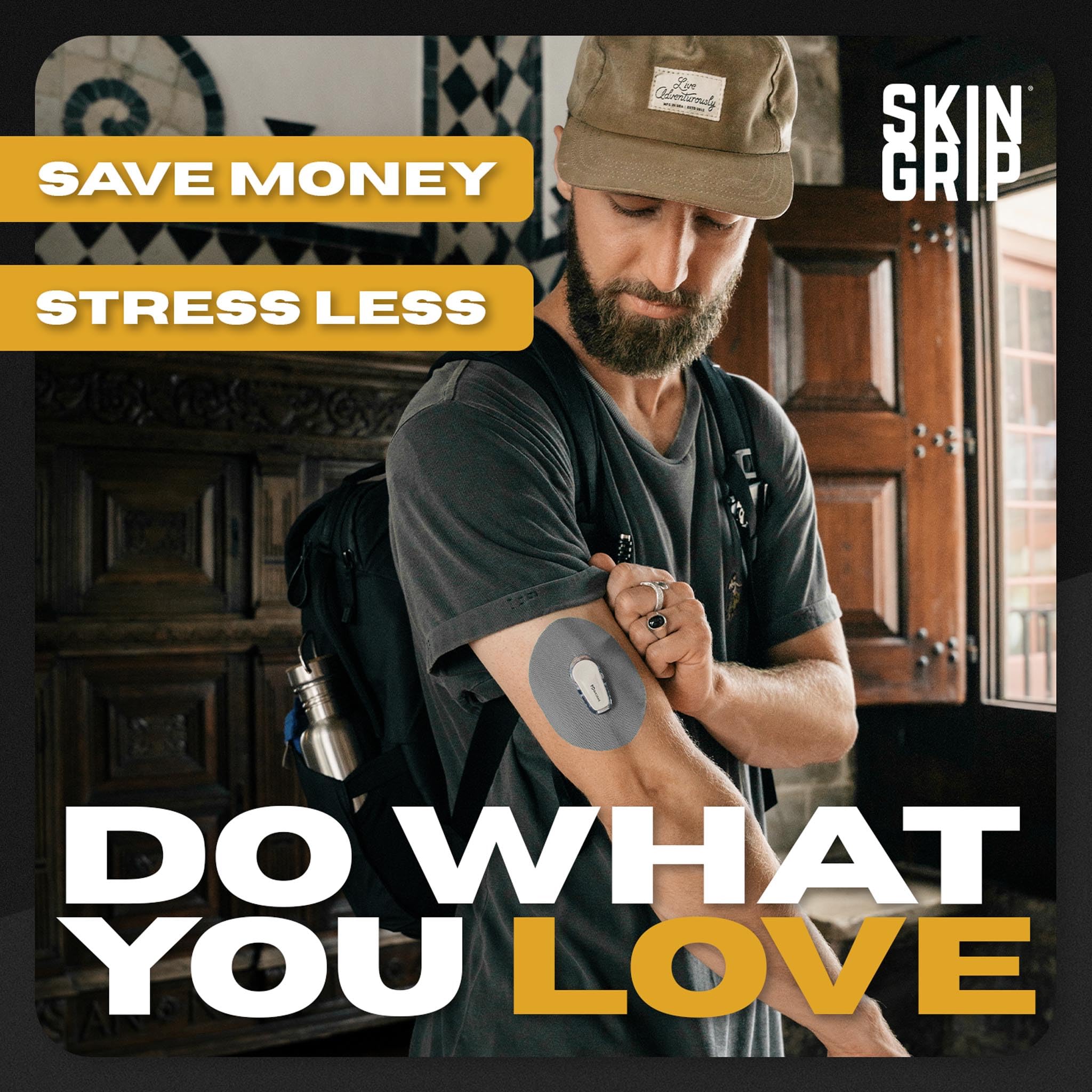 Skin Grip 20-pack basics pack packaging with multiple patches
