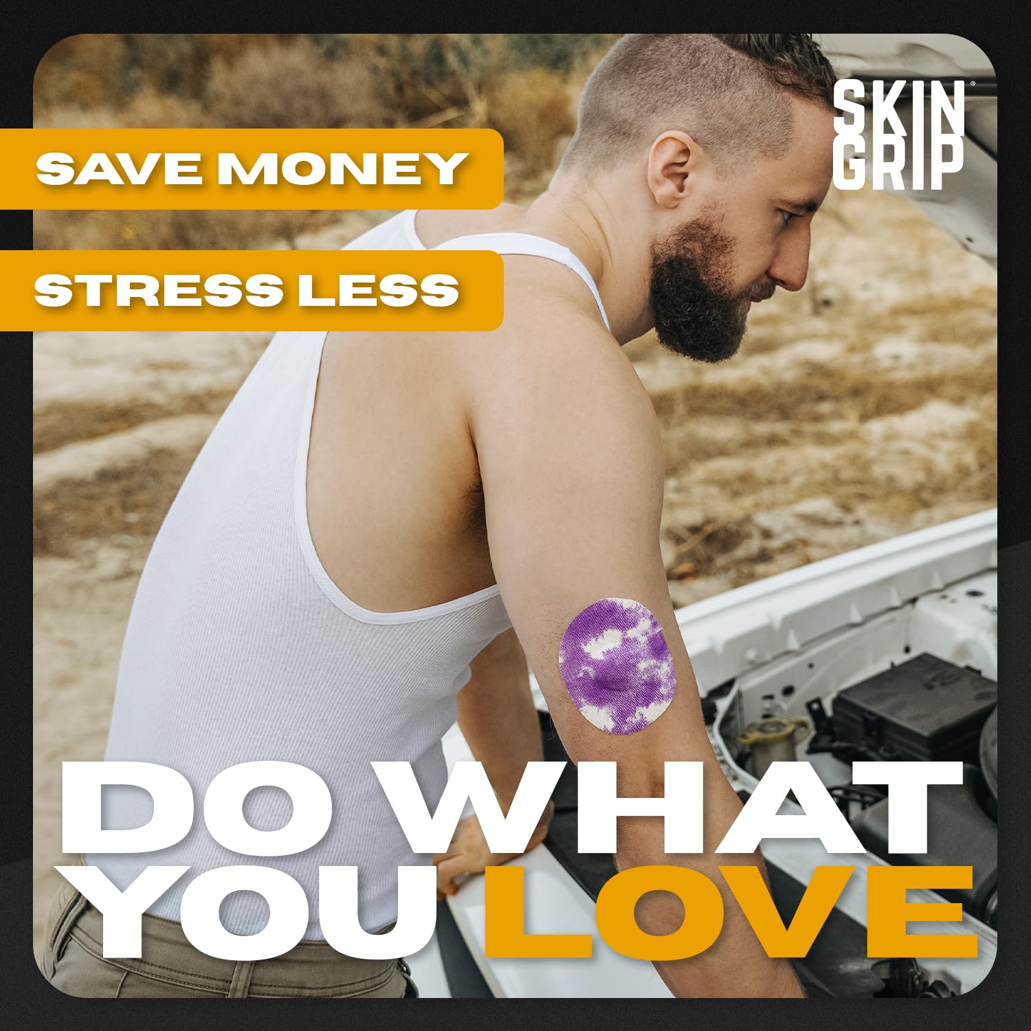 Quality Skin Grip CGM patches with strong standards for dependable performance.