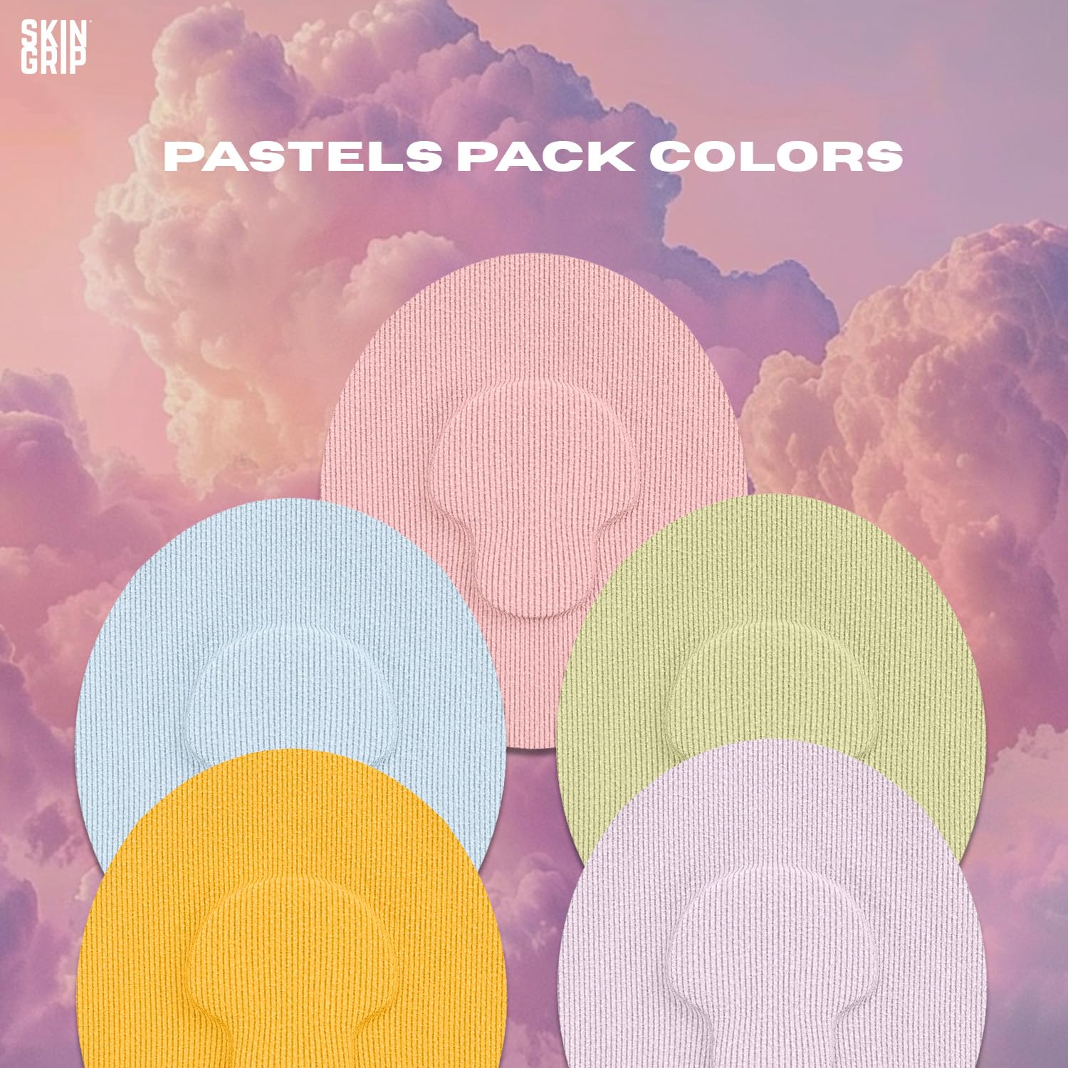 Designed for 10-14 days of wear with Skin Grip CGM patches for reliable coverage.