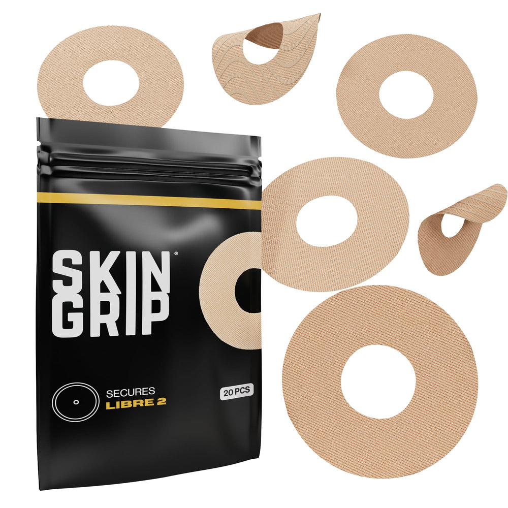 Skin Grip Freestyle Libre 2 cover secures your CGM sensor for all-day wear.