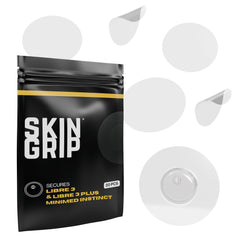Skin Grip Freestyle Libre 3 water-resistant patch protecting sensor during showers