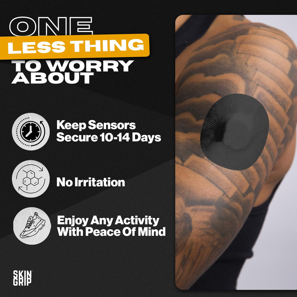 Skin Grip MAX quick dry technology patch dries fast and resists moisture