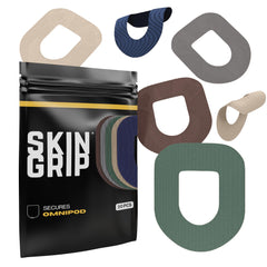Skin Grip Omnipod patch on skin for secure daily attachment.