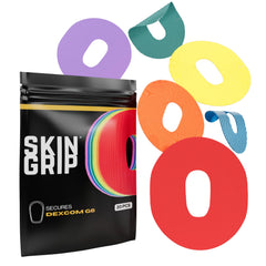 Skin Grip Rainbow Pack adhesive patches for Dexcom G6 effective wear