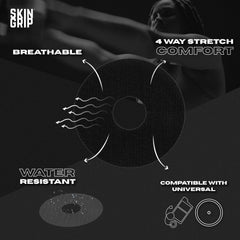 Skin Grip waterproof patch stays on through showers and swims for CGMs.