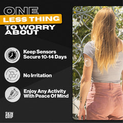 Waterproof patch protects CGM during swimming and sweating