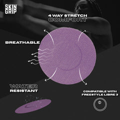 Waterproof and sweatproof patch keeps your CGM in place during showers and workouts.