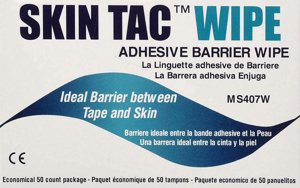 Skin-Tac Torbot H adhesive barrier wipes protect skin for comfortable adhesive wear.