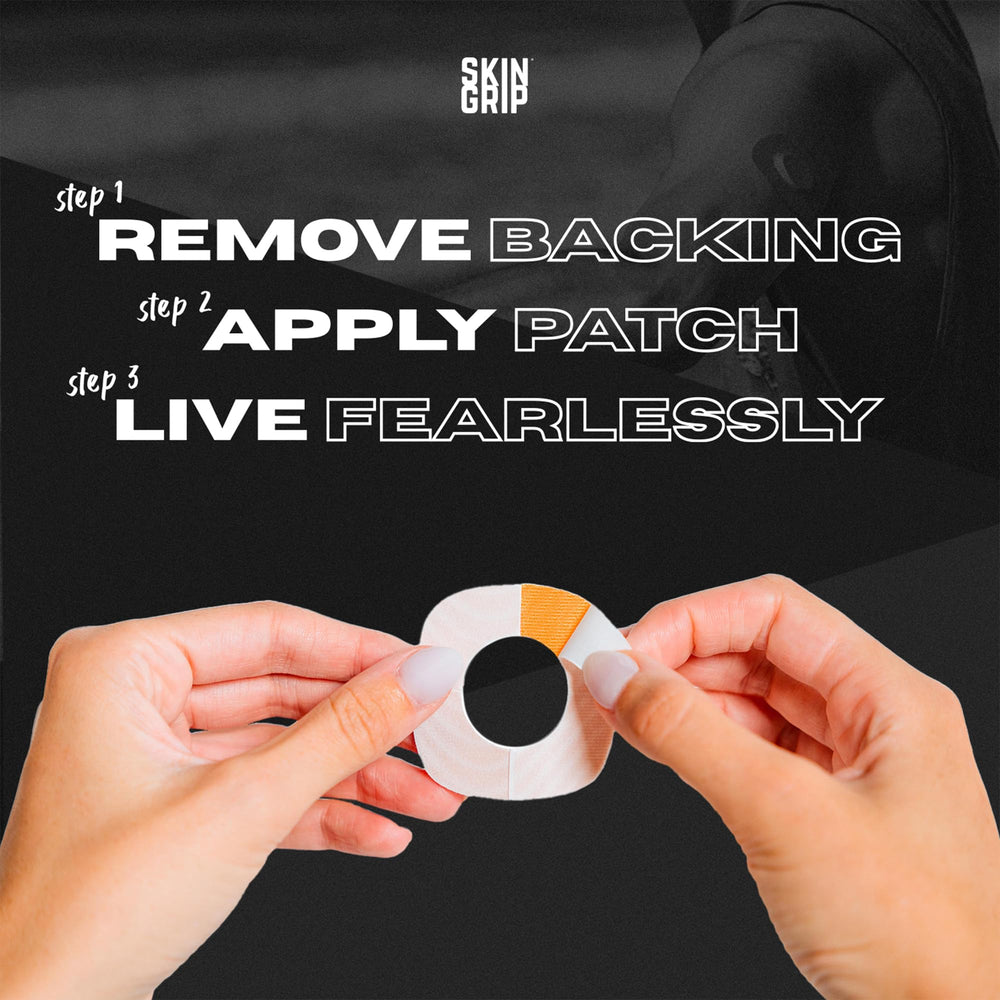 4-way stretch patch provides flexible wear for daily activities and comfort.
