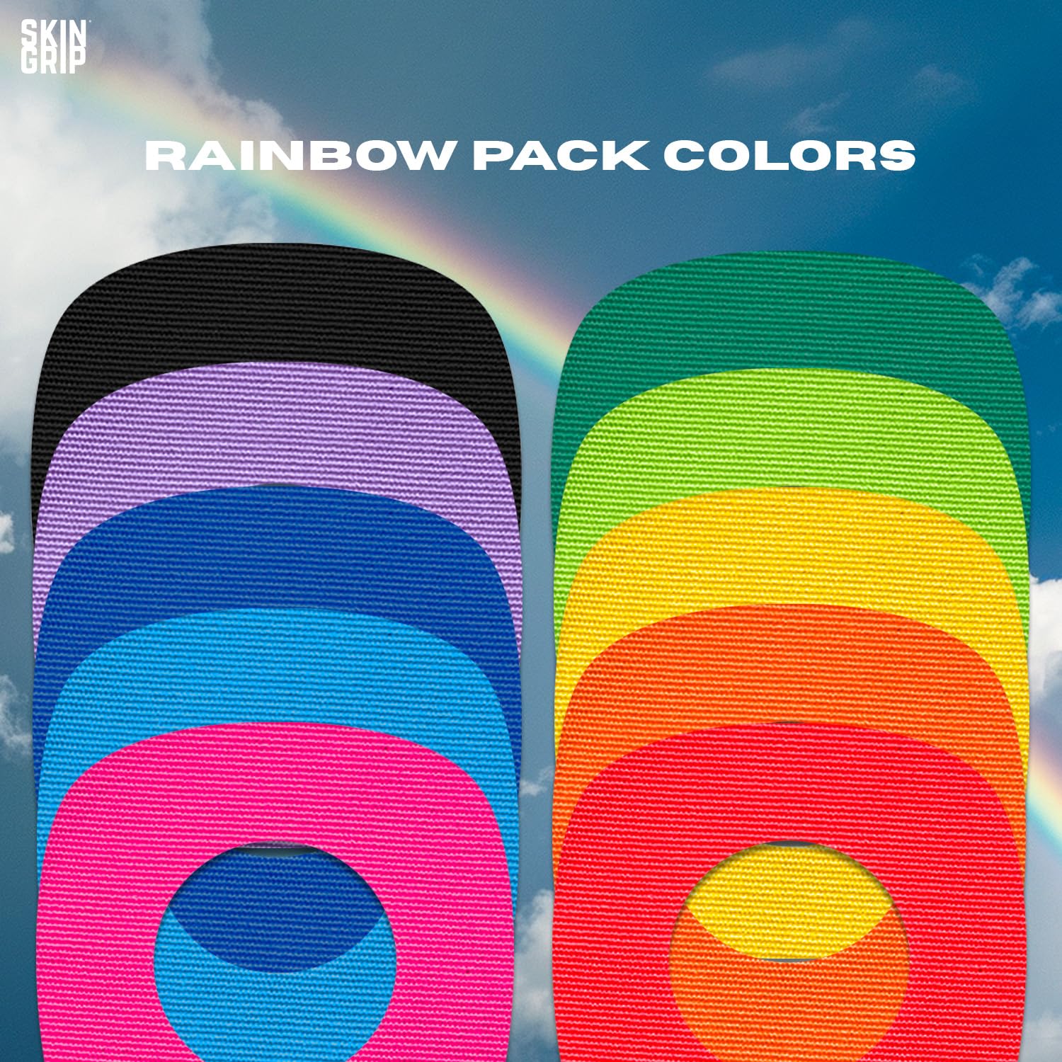 Rainbow Pack offers vibrant patches in a 20-pack for variety and convenience.