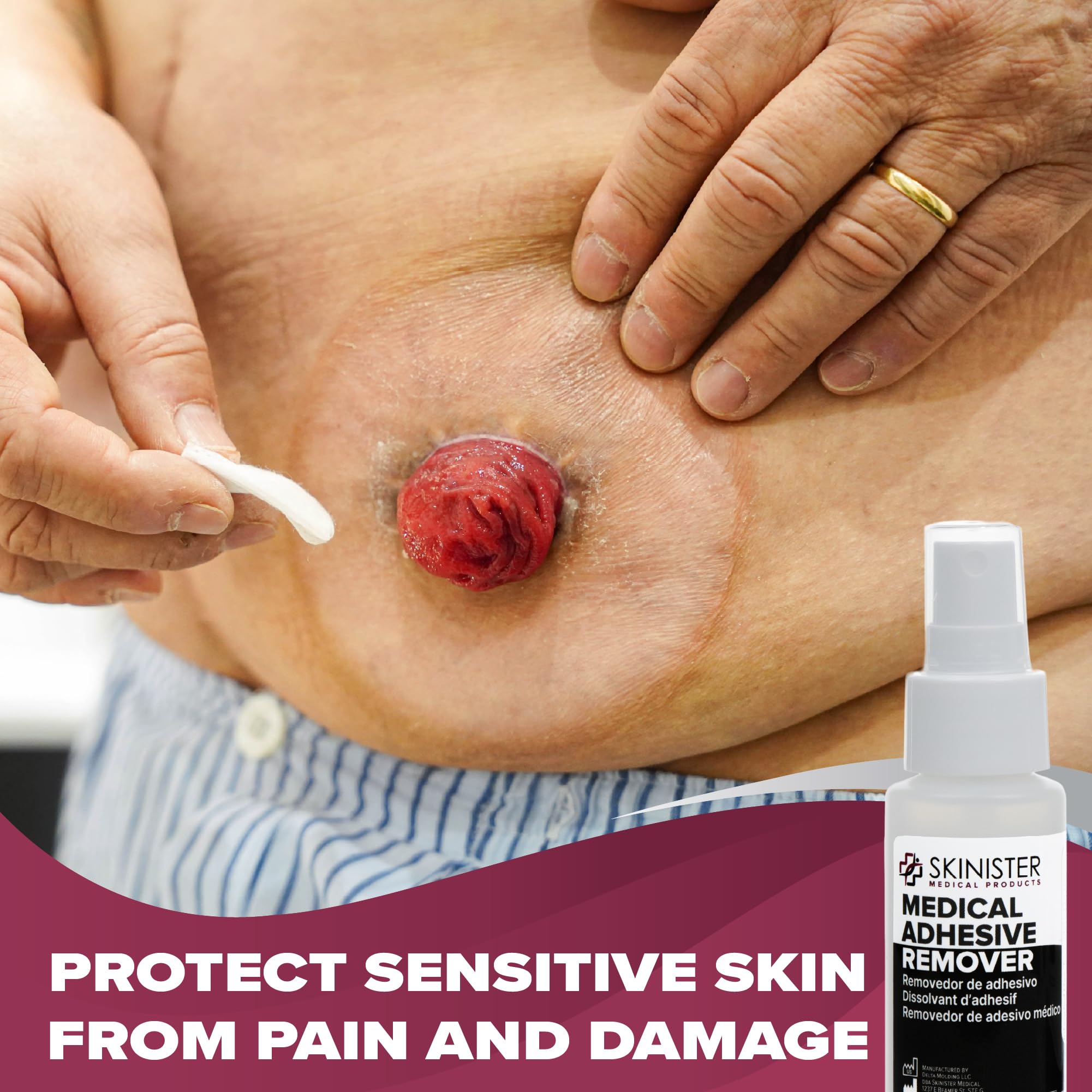 Skinister Slow-Dry mist provides extended working time for adhesives.