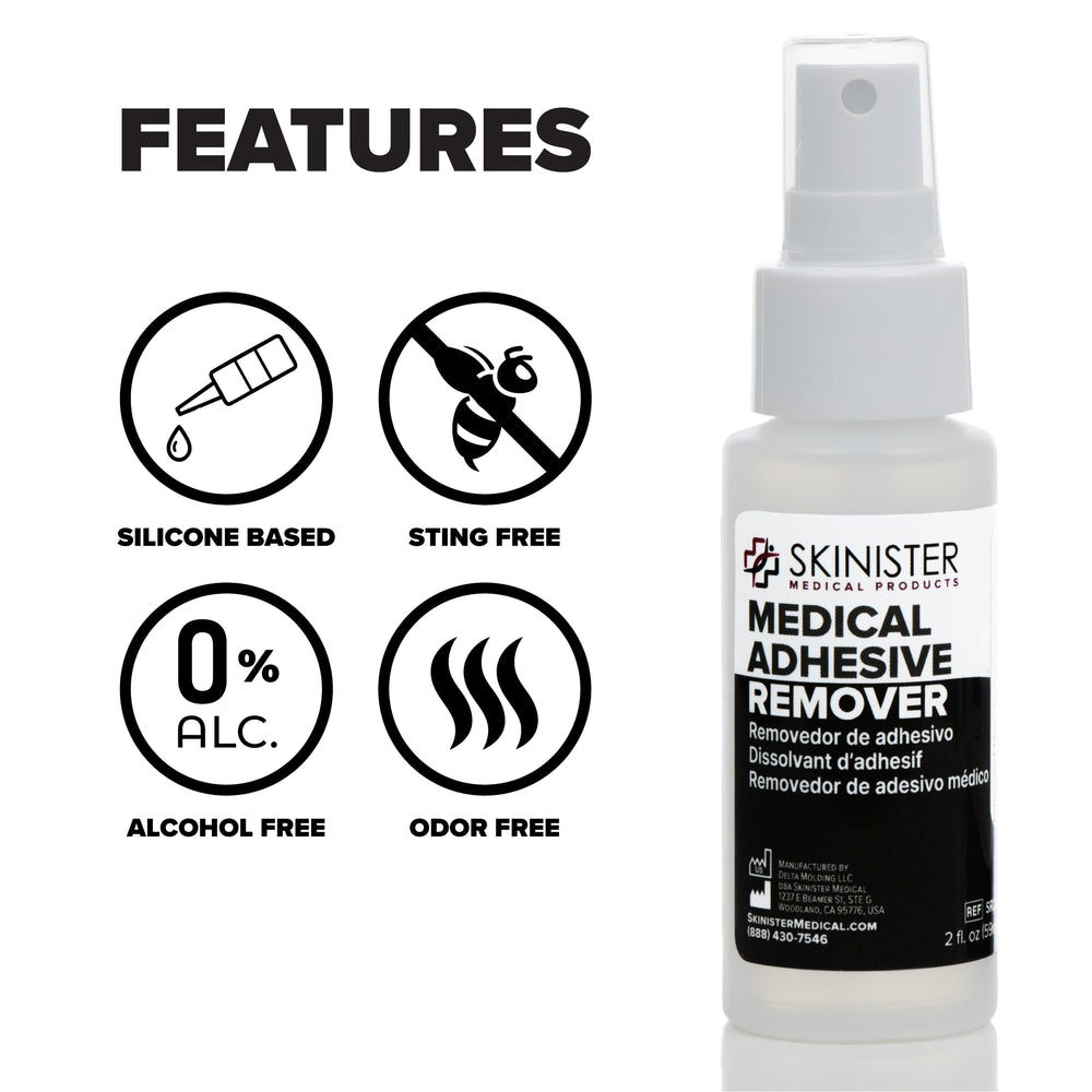 Skinister Tape Removal demonstrates pain-free removal of tapes and dressings.